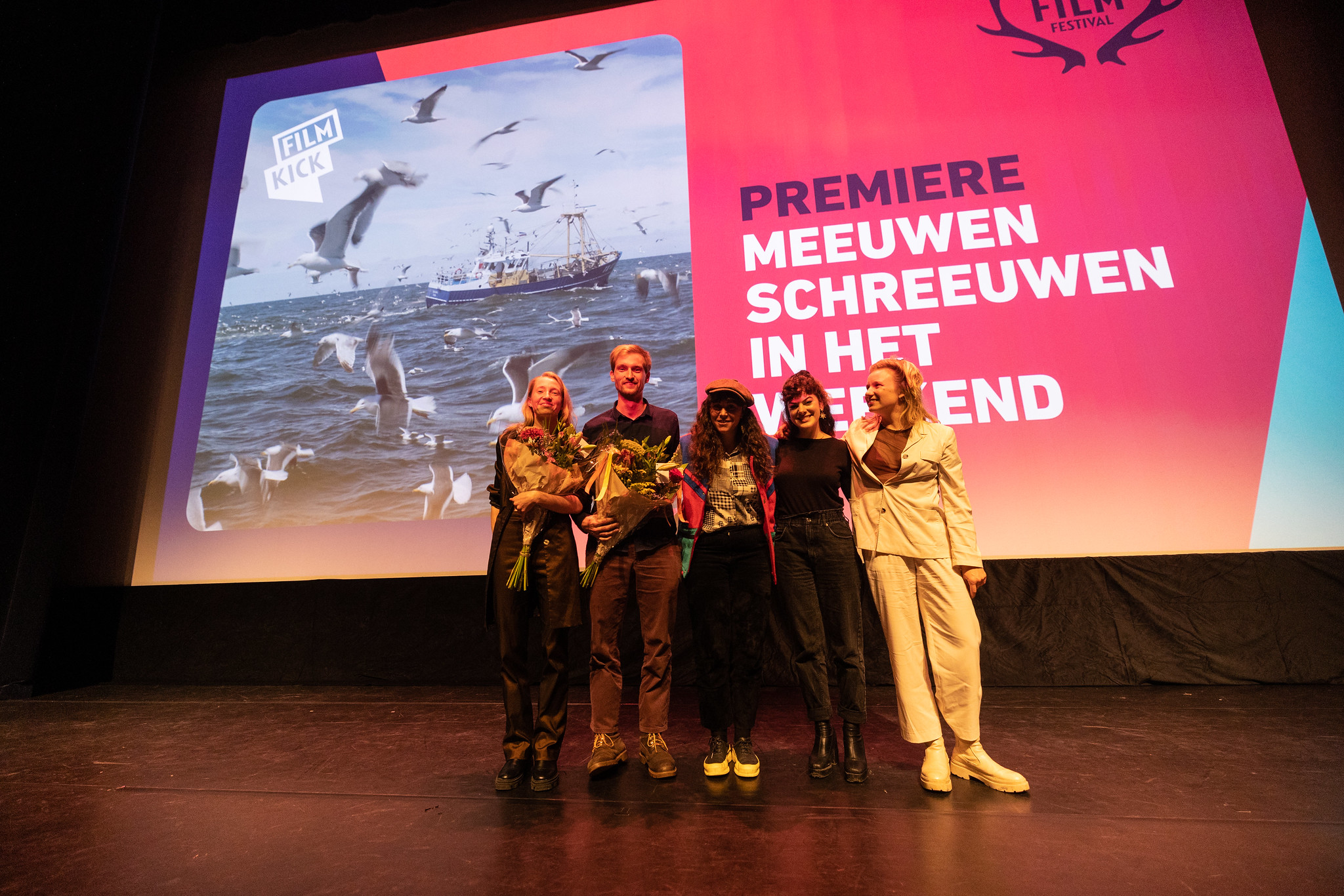 Meeuwen schreeuwen in het weekend premiere Filmkick 2022 Noordelijk Film Festival
