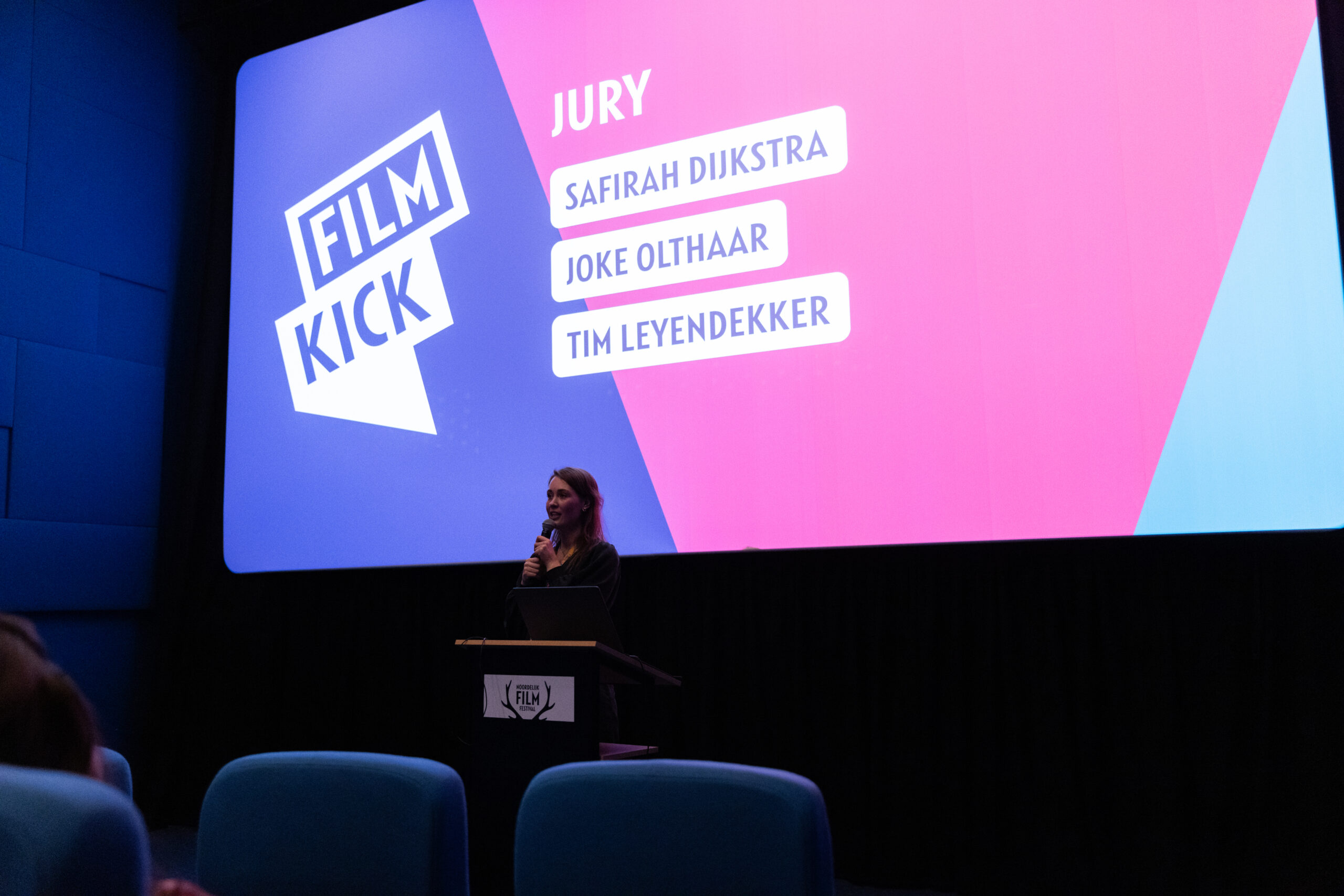 Juryleden Filmkick competitie Noordelijk Film Festival