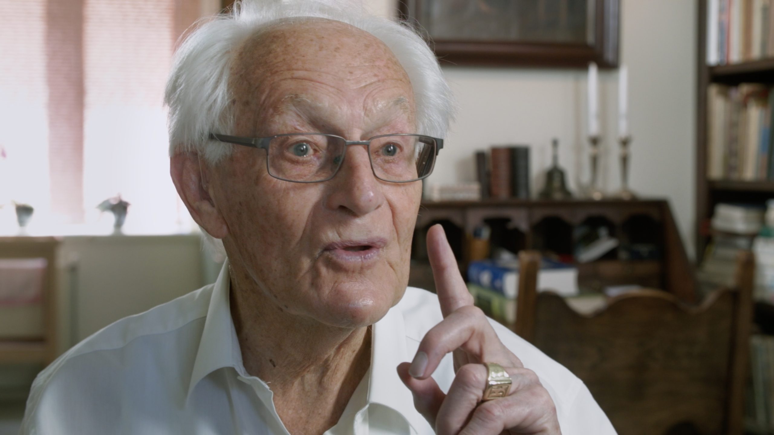 ANS - Still uit documentaire - Professor Kees de Jager, astronoom